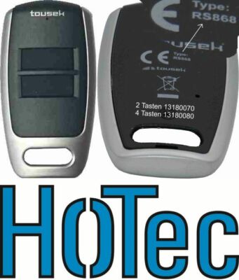Tousek Handsender RS868-TXR 2M 2 Tasten 13180070 Fernbedienung Fernsteuerung