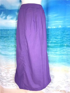 purple slip skirt