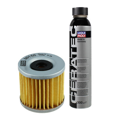 MANN-FILTER ÖLFILTER MH 66 x + LIQUI MOLY Cera Tec 3721