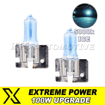 H2 479 Nebelscheinwerfer Glühbirnen 100W High Power weiß 5000k passend für Jaguar