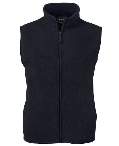 Polar Fleece Vest adults black navy royal bottle red S M L XL 2XL 3XL 4XL 5XL - Picture 4 of 11