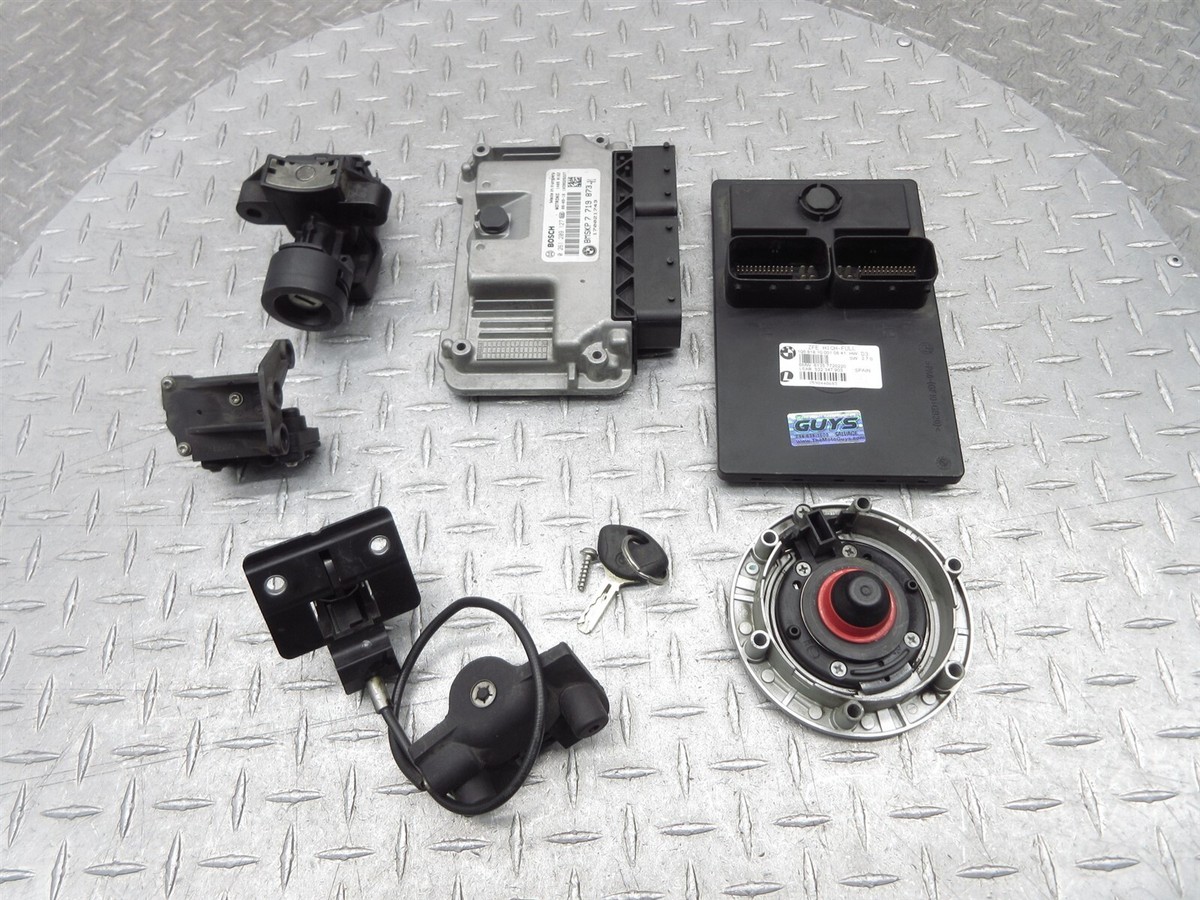 2009 07-09 BMW R1200 R1200RT OEM Lock Set Gas Cap Ignition Key CDI