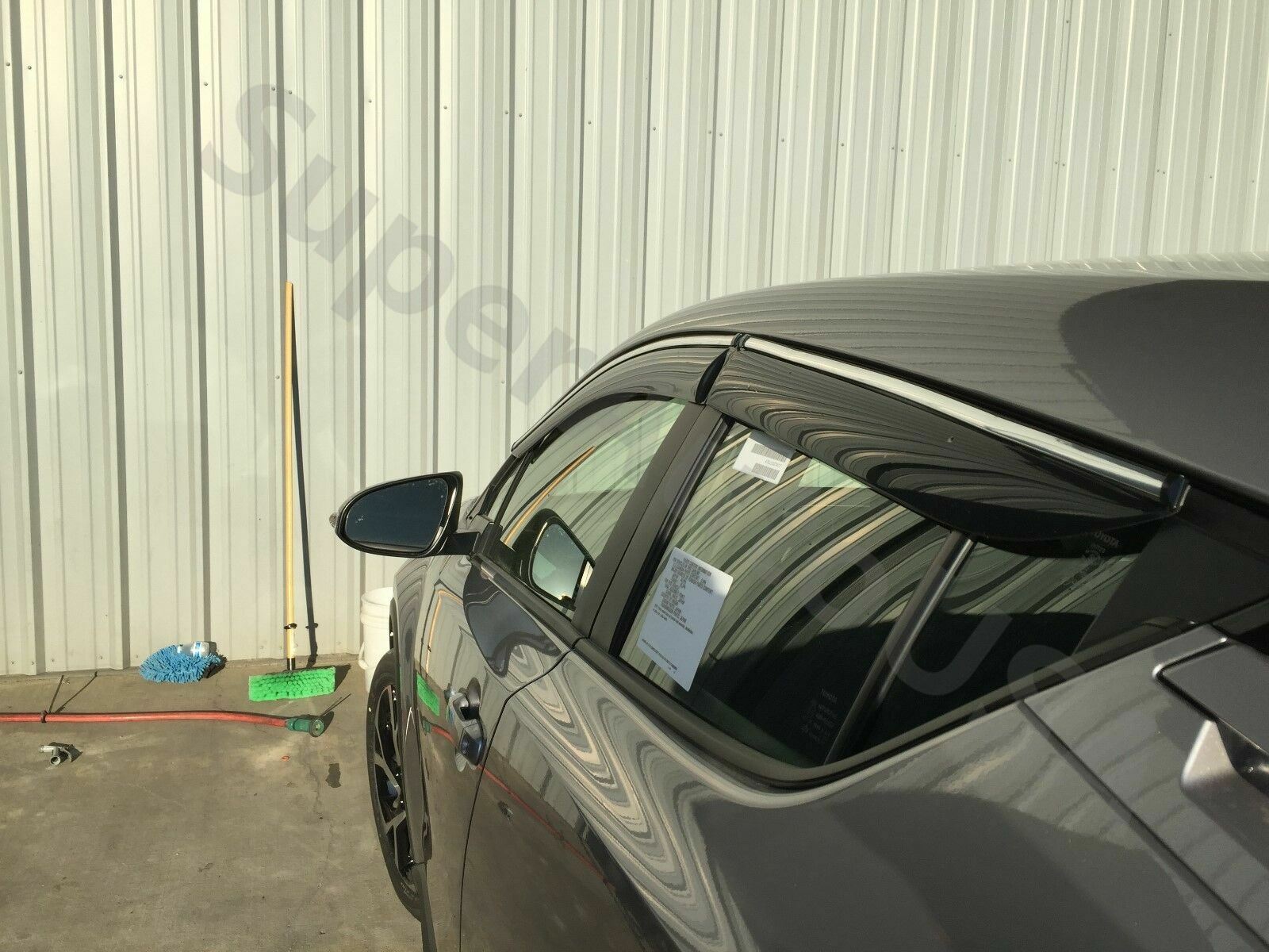 Toyota C-HR Wind Deflectors - G.C.Hadjigeorgiou Car Accessories - G.C