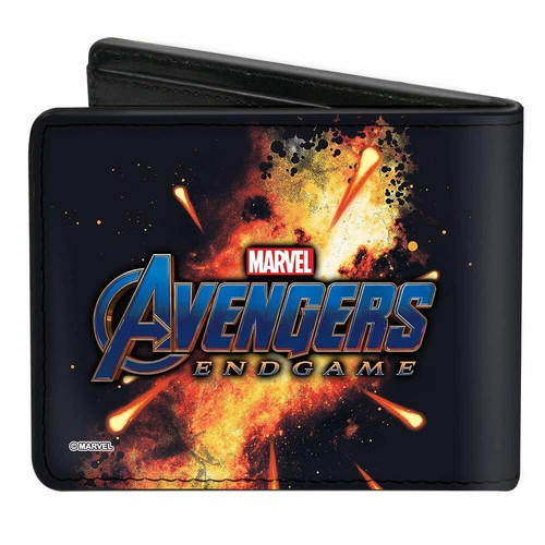 Marvel Avengers Character Comic Bi-fold Wallet Super Heroes Gift Fan Kids MEN - Picture 19 of 59