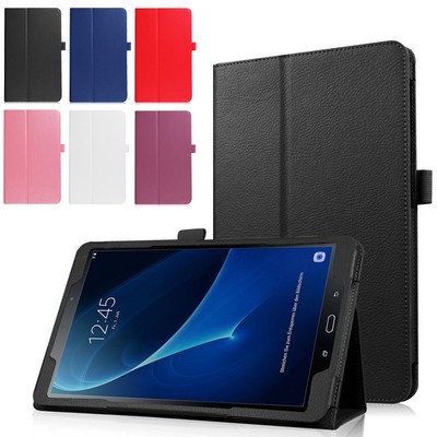 For Samsung Galaxy Tab A A6 10.1 SM-T580 T585 (2016) PU Leather Smart Case  Cover | eBay