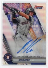 Seth Beer 2019 Bowman's Best Best of 2019 Autograph #B19-SB Refractor Parallel