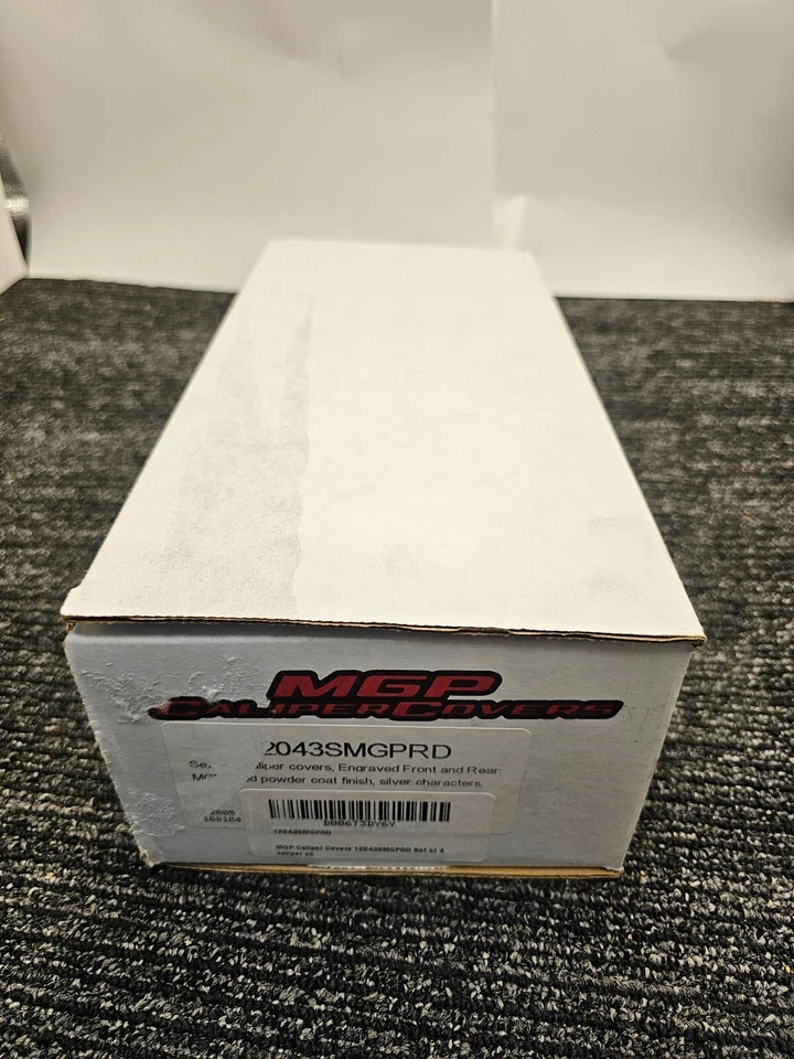 4PIECE Red MGP Brake Disc Caliper Covers Front Rear For 2006-2010 Dodge Ram 1500 - Image 4 of 4