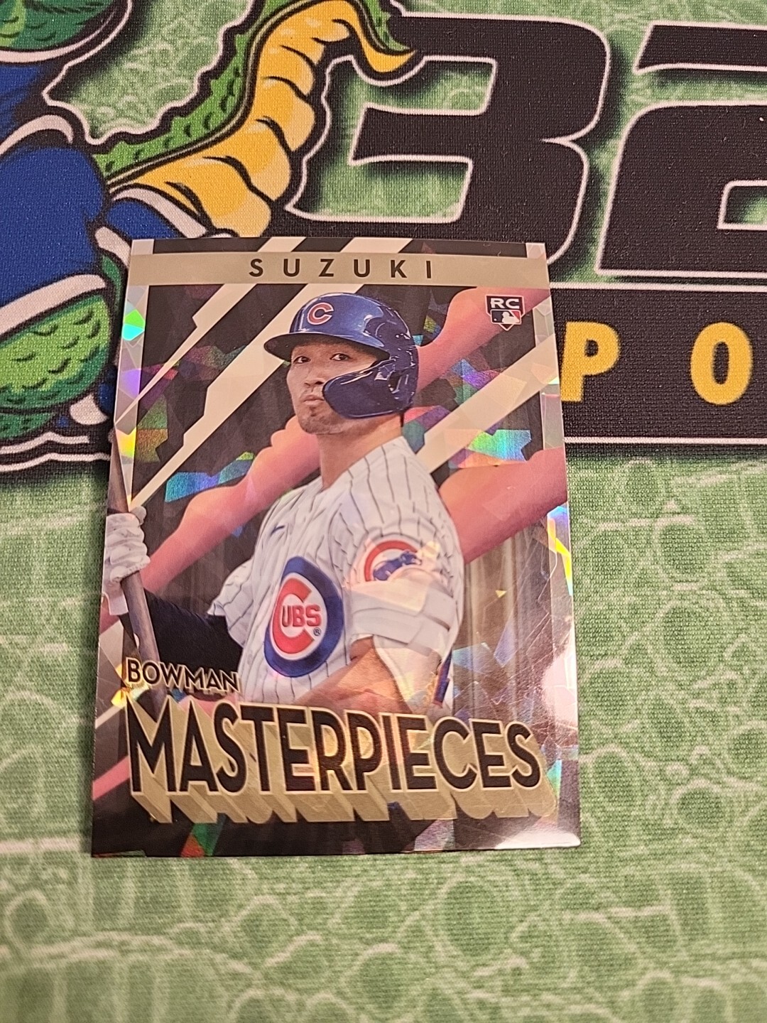 2022 Bowmans Best Seiya Suzuki RC Masterpieces Atomic Refractor