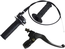 Throttle Cable Kit with Handle and Levers for XR80 XR100 CRF70 CRF80 Bikes