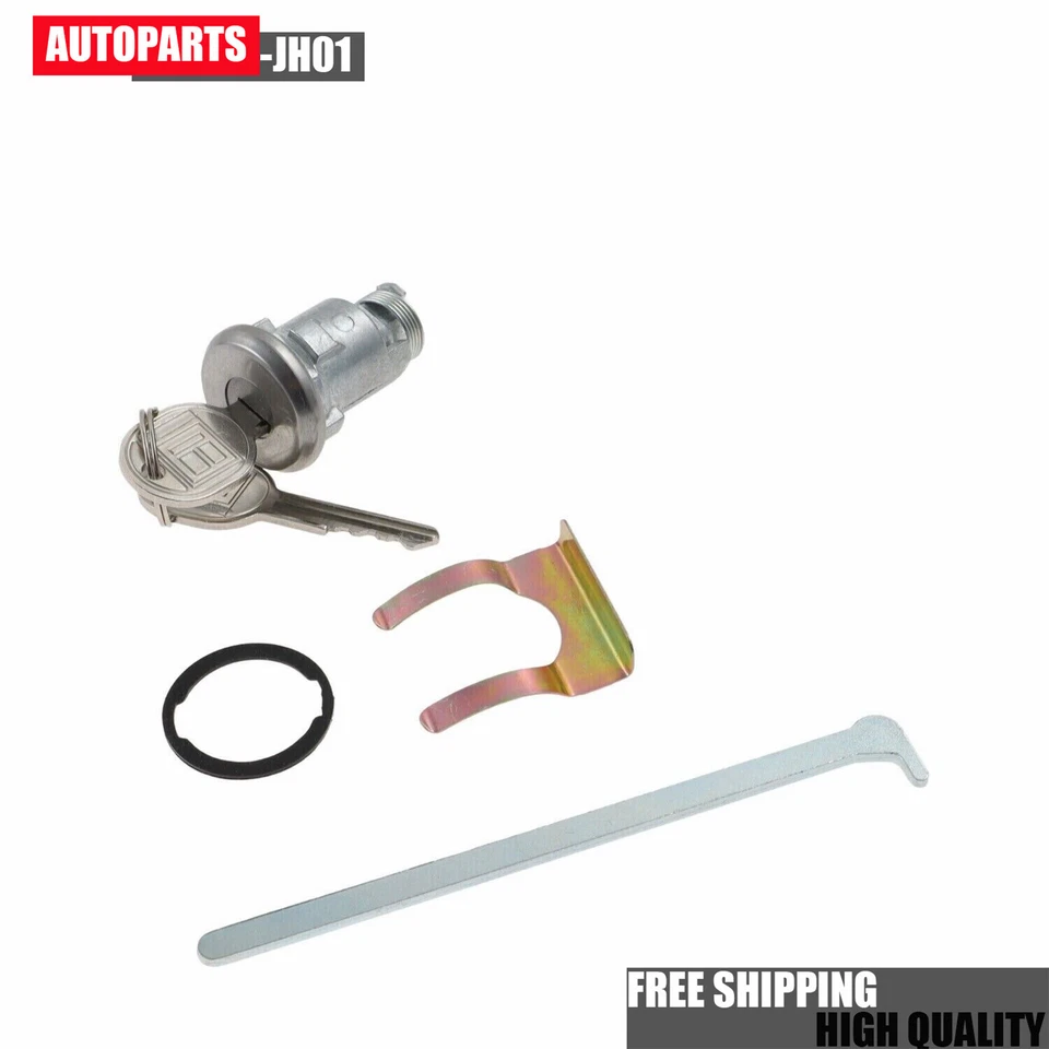 Kit de llaves cabeza de pera tapa acanalada bloqueo maletero coche Chevy Corvette Impala Pontiac Foto 4 de 4