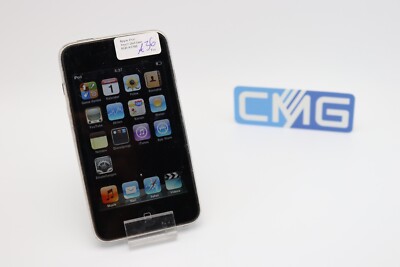 Apple iPod touch 2.Generation Schwarz 8GB 2G ( on/Off defekt, siehe Fotos ) #A36