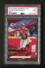 Patrick Mahomes II 2019 Panini Donruss Elite RED Football Card #14 PSA 9 Mint