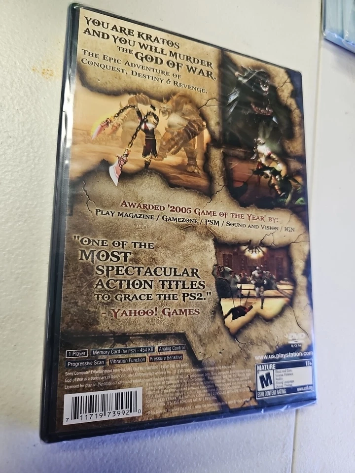 God of War Greatest Hits Sony PlayStation 2 PS2 Brand New Factory Sealed Game - Image 3 of 4