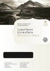 Ultrathin Reference Bible-Hcsb-Large Print by Broadman & Holman Publishers(Leather / fine binding)