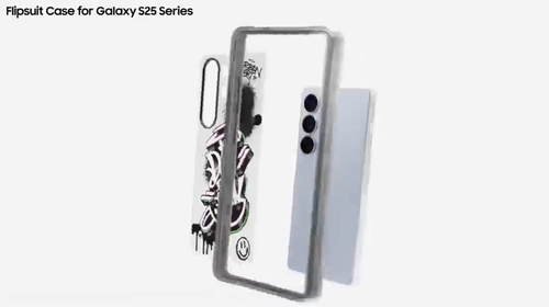 Original Samsung Official Flipsuit Case for Galaxy S25 5G (EF-JS931 / EF-MS931) - Video 1 of 1
