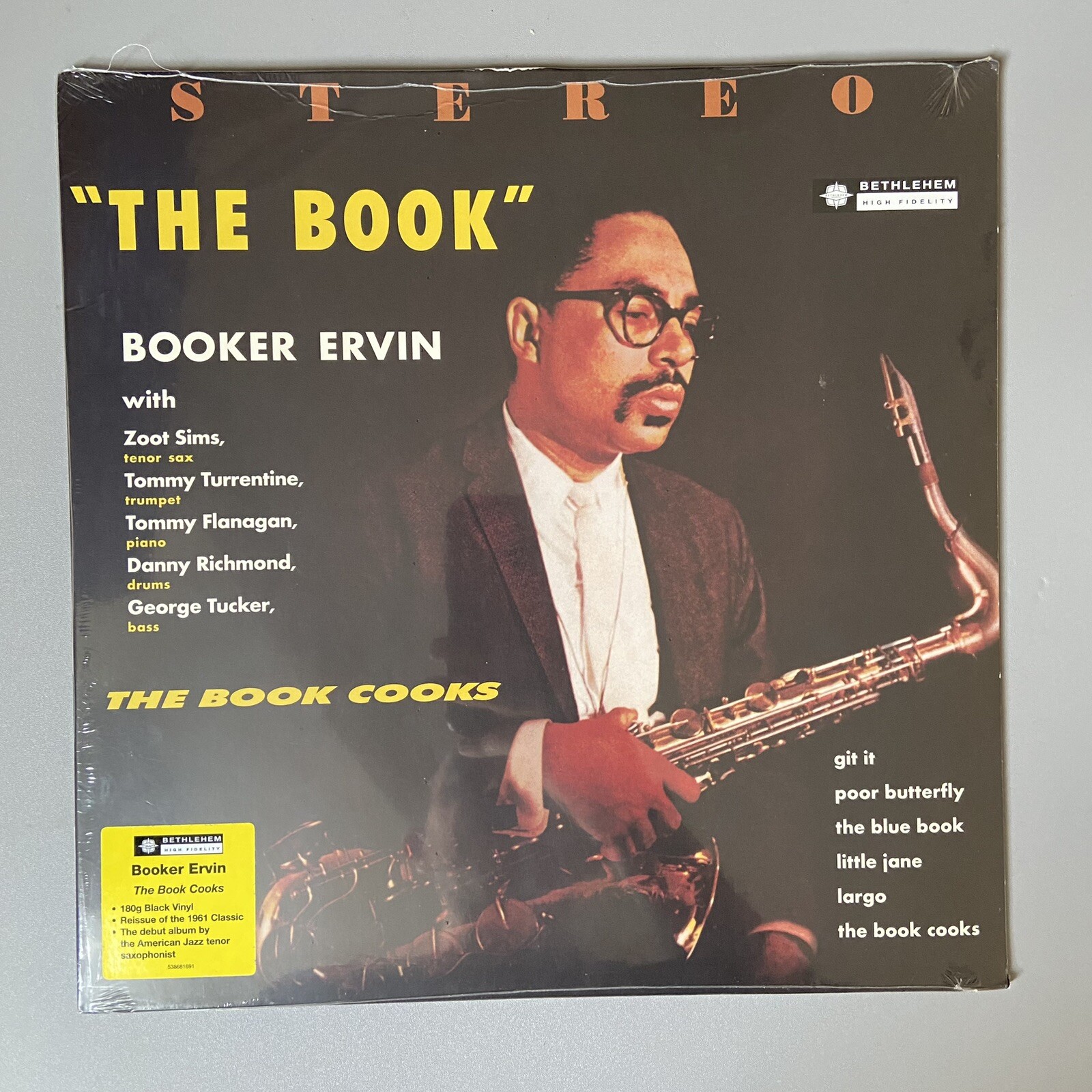 Booker Ervin Book Cooks [NEW & SEALED] 12"" Vinyl (E2)