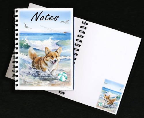 Corgi Dog Notebook/Notepad + small image on every page by Starprint - 第 1/1 張圖片