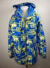 Columbia Abstract Print XL Interchange Omni Tech Winter Jacket Coat