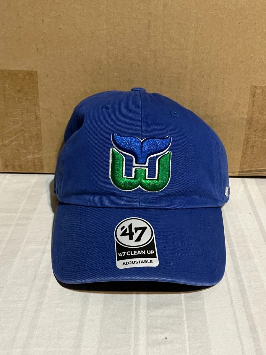 47 Brand Throwback Clean Up Cap Hartford Whalers - Adult