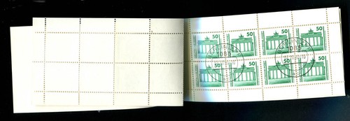 Germany - DDR : Last issued stamp booklet from 1990 - CTO - Picture 4 of 4