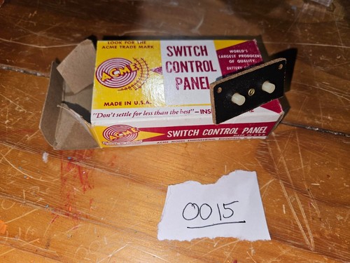 Acme 498 Switch Control Panel | eBay