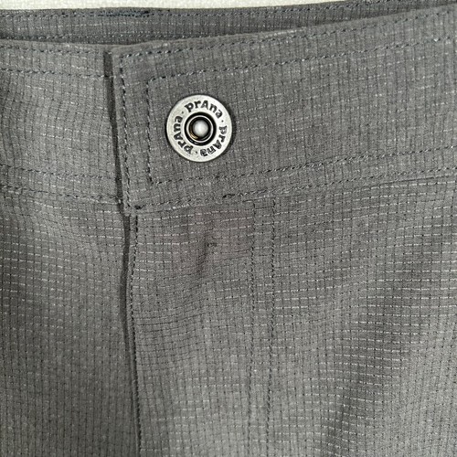PrAna Hybridizer Shorts Men’s 34W Gray Performance Stretch NWT Moisture Wicking - Picture 10 of 11