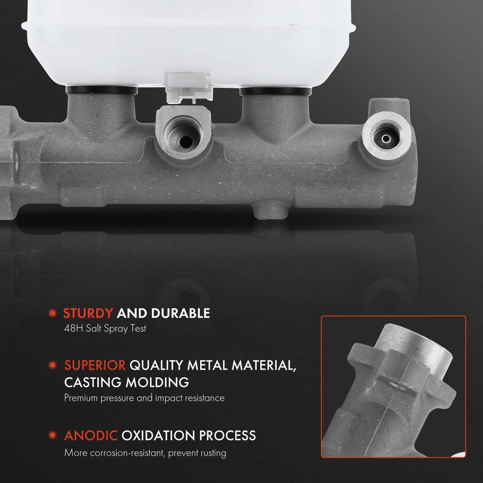 Cilindro maestro de freno con depósito para Ford F-250 F-350 E-250 E-350 Econoline Foto 2 de 4