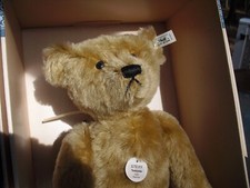 16 in STEIFF Replica of 1906 Blonde TEDDY BEAR Original Box Dated 1994