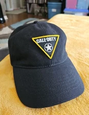 Call Of Duty Gamer Black Adjustable Hat 2017 Activision