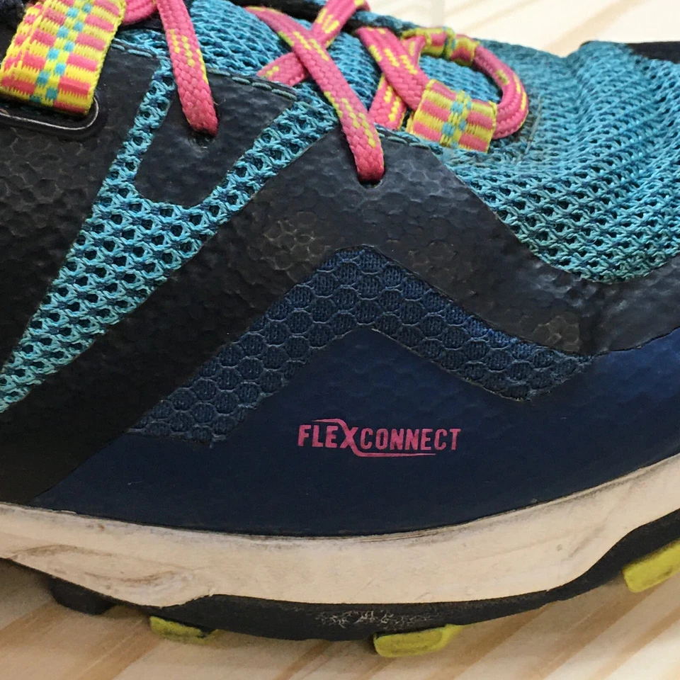 Merrell Zapatos Mujer 10 MQM Flex 2 GTX Tenis J036360 Azul Con Cordones Parte Superior Baja Foto 2 de 4