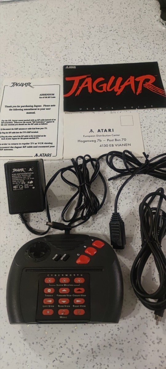 Atari Jaguar Console in Excellent Condition, Fully