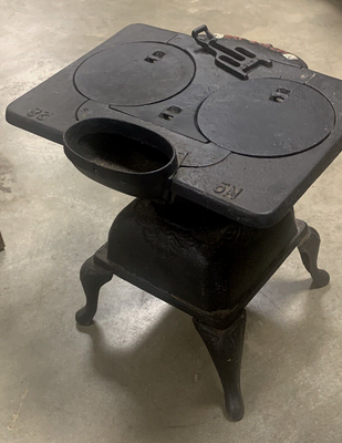 RARE ANTIQUE BLACK CAST IRON LITTLE JOE NO. 28 LAUNDRY STOVE COLUMBUS GA. |  eBay