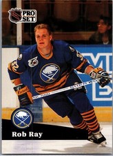 1991-92 NHL Pro Set - French #355 Rob Ray