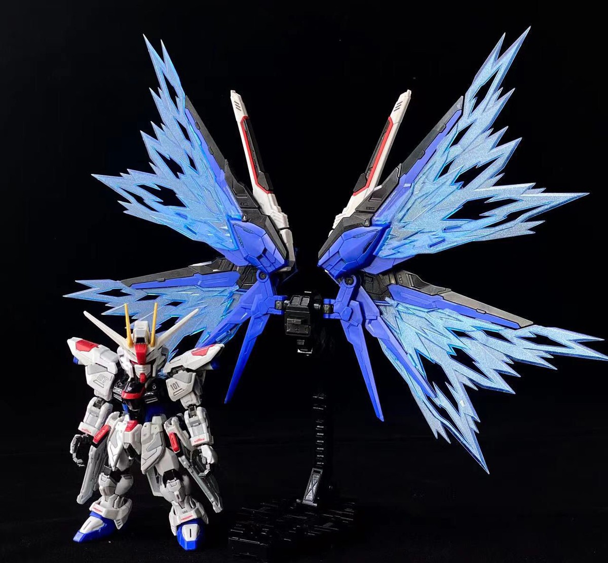 HG MGSD 流星号 LED発光ユニット付き Light of Wing kit set for MGSD Freedom | eBay
