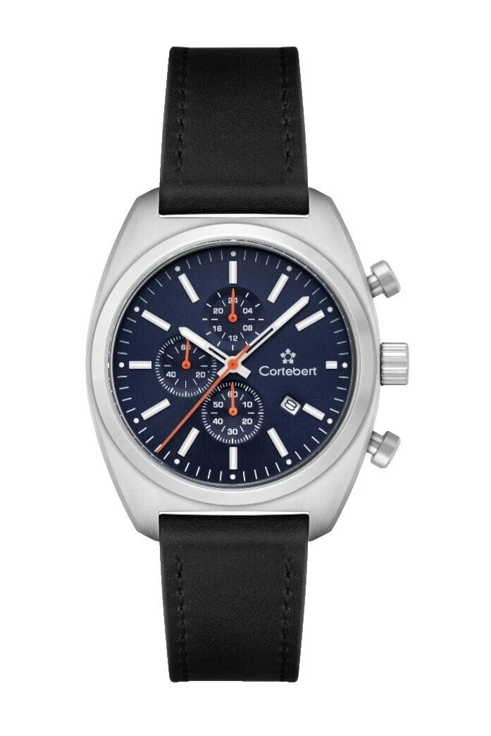 Relógios de pulso pulseira de couro Cortébert