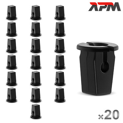 20x Befestigungsclips Radkasten Spreitzmutter Clip für VW Golf I II III IV V VI