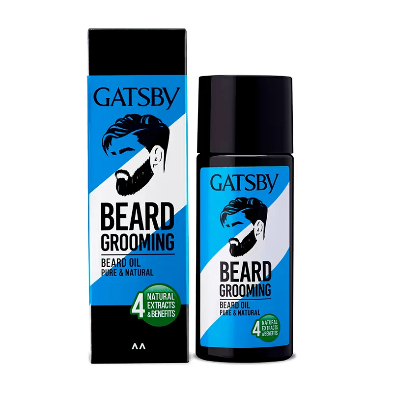 Gatsby Pure & Natural Beard Oil (50ml) - Image 2 of 3