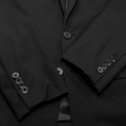 1 MENSWEAR Ralph Lauren Black Label Italy Solid Anthony Suit Jacket 38 NR SH - Picture 7 of 15