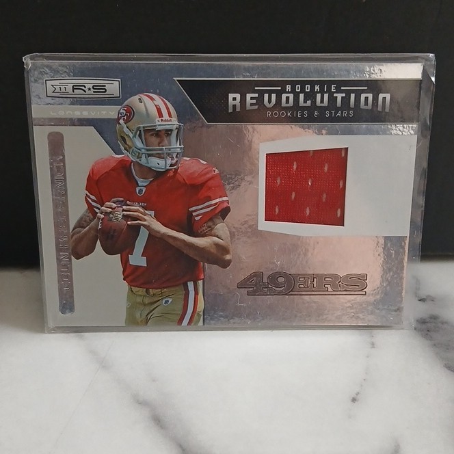 Panini 2011 Rookies & Stars Longevity Colin Kaepernick RC Jersey /249 #30 49ers