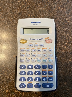 Sharp El-501v Scientific Calculator
