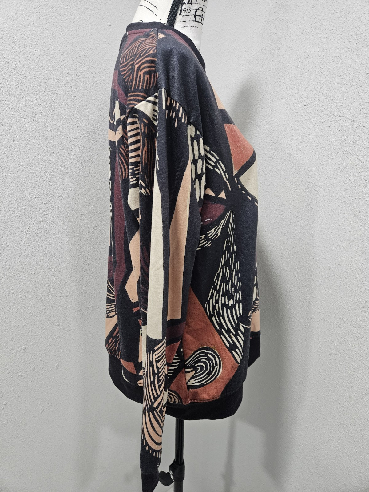 Pixie Lady abstract sweatshirt - image 4