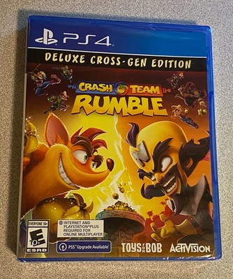 Crash Team Rumble Deluxe Cross-Gen Edition PS4 Brand New 88560206US 047875104884
