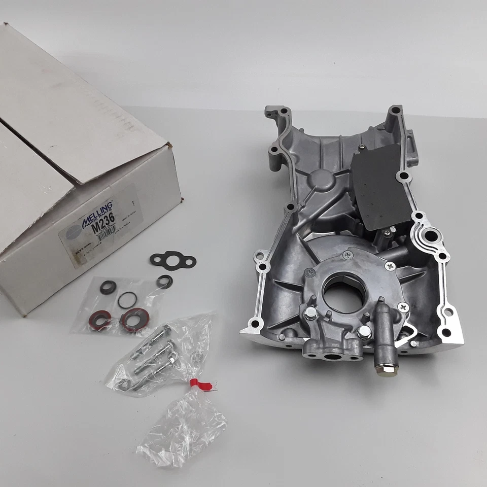 Bomba de aceite del motor compatible con Nissan Altima 2,4 L-L4 1993 1994 1995 1996 1997 98 99 00 01 Foto 3 de 4