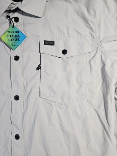 Billabong Adventure Division Shirt Mens XL Short Sleeve Button Up Stay Cool New - Picture 3 of 13