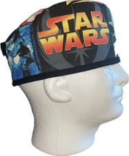 Star Wars Large Characters 2005 Scrub Hat Chemo Cap