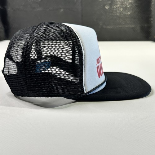 Wienerschnitzel Trucker SnapBack Hat Cap Black Just Here For The Wieners - Picture 4 of 5