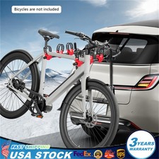 Hitch Mount Bike Rack Bicycle Carrier Platform Rack Car Truck SUV