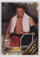 2016 Topps WWE Shirt Relics Bronze 25/50 Samoa Joe 1n3p