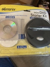 Memorex mini DVD Starter Kit mini DVD-R, Travel Case, Marker, Clean Cloths 2006