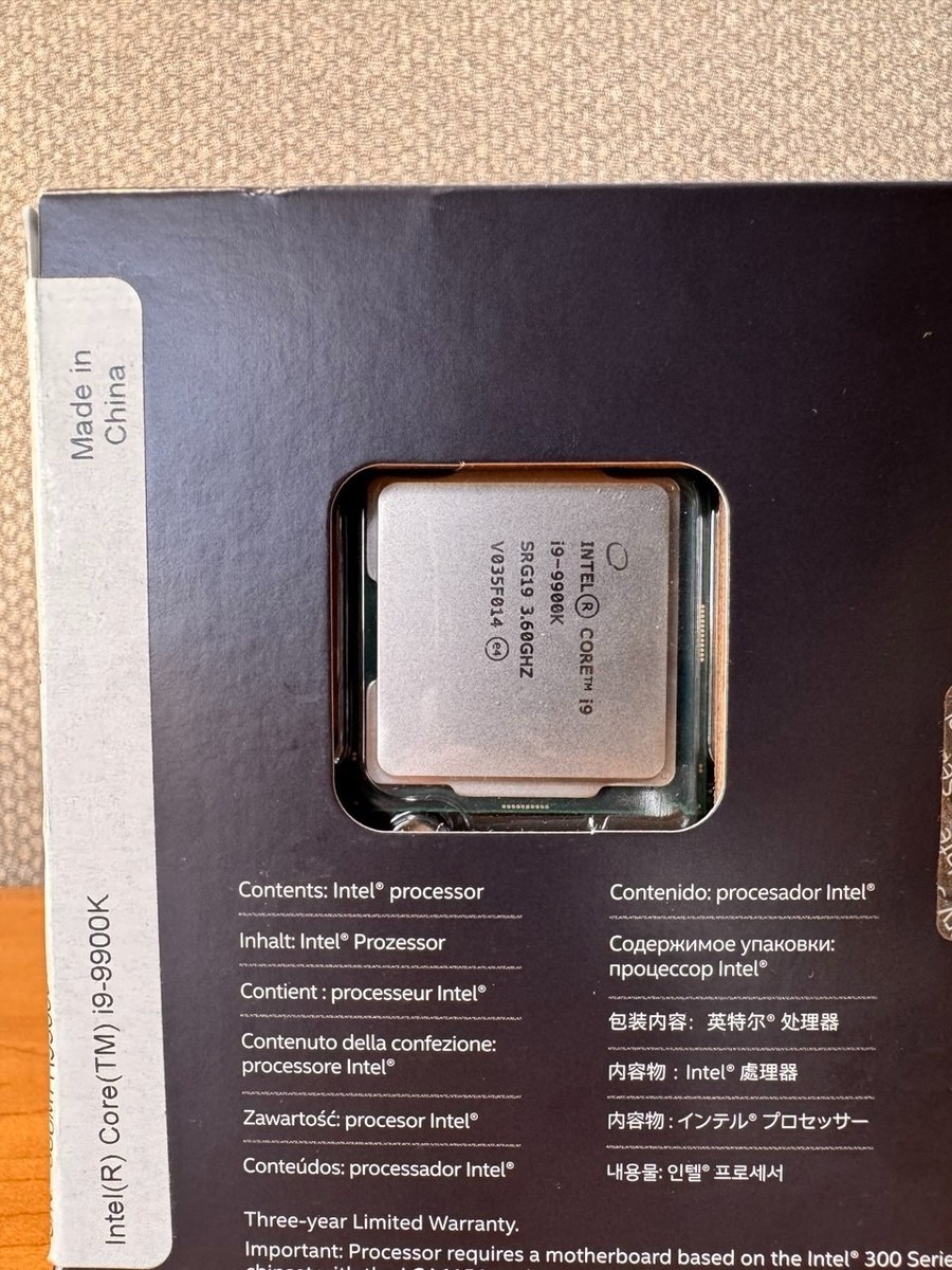 i9 9900kf　中古 Intel Core I9-9900kf Desktop Processor 8 Cores Without Graphics